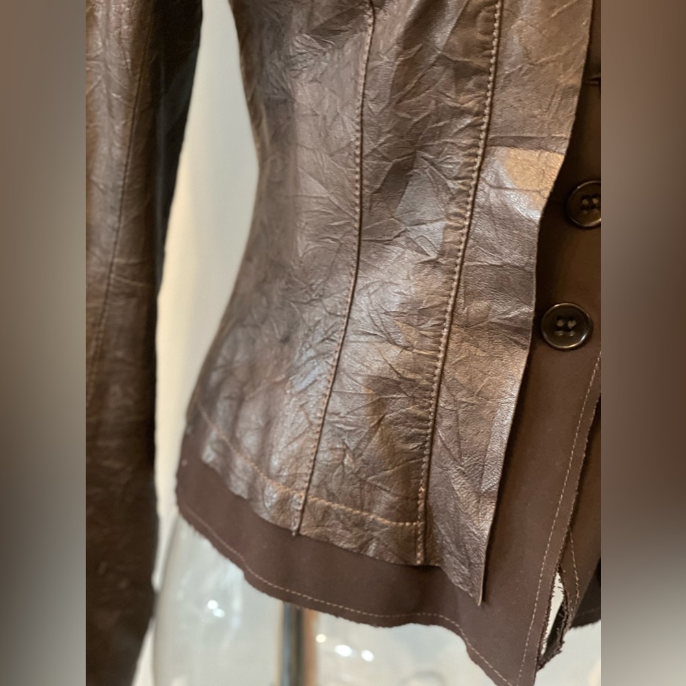 Danier Leather Brown Jacket - Picture 8 of 9